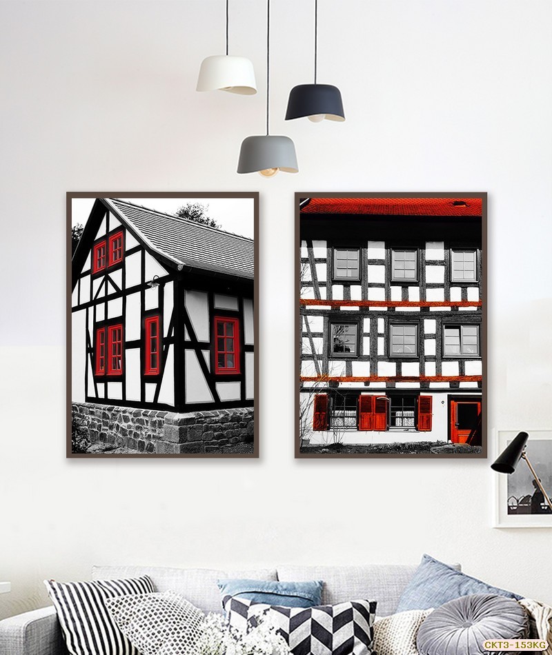 Ngôi nhà màu đỏ CKT3-153KG